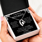 My Amazing Soulmate / Soulmate Heart Beat / Soulmate Blk Lace Gift / Forever Love Necklace Gift