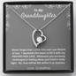 Granddaughter - Grandma Gift - Forever Love Necklace