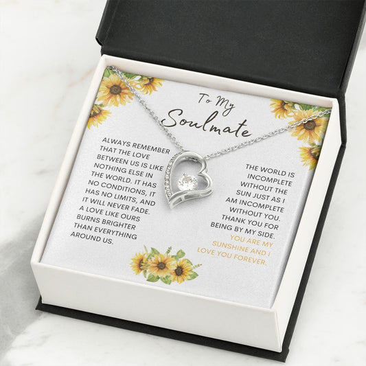 Soulmate - Sunshine - Forever Love Necklace