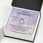 Beautiful Soulmate - Luckiest Person - Forever Love Necklace