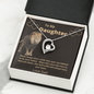 My Daughter - Proud Old Lion - Forever Love Necklace
