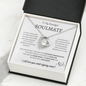 Soulmate - Infinity BW - Forever Love Necklace