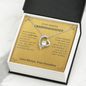 Granddaughter - Blessing and Joy - Forever Love Necklace