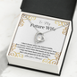 Future Wife - Beats of my Heart - Forever Love Necklace Gift