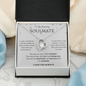 My Amazing Soulmate / Soulmate Heart Beat / Soulmate Gift / Forever Love Necklace Gift