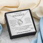 Soulmate - Infinity BW - Forever Love Necklace