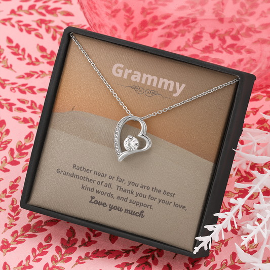 Grammy / Near or Far / Forever Love Necklace