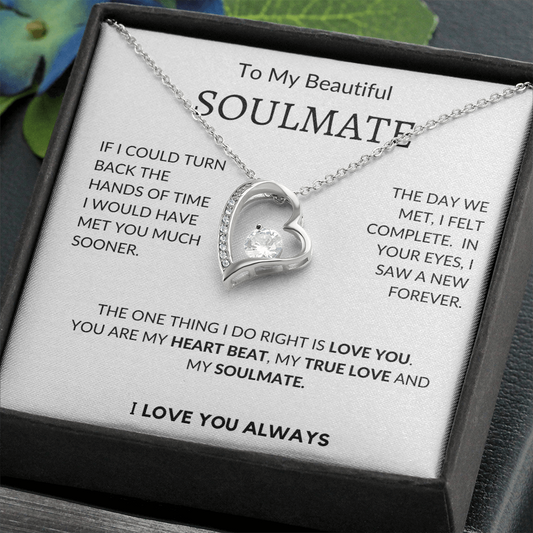 soulmate gift, soulmate love gift, soulmate from boyfriend, soulmate from husband, soulmate necklace, soul mate, soul mate necklace gift, girlfriend gift, girl friend gift from boyfriend, girlfriend gift from boyfriend, gift for girlfriend, necklace for girlfriend, chain for girlfriend
