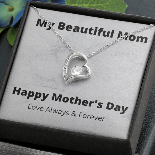My Beautiful Mom / Forever Love Necklace
