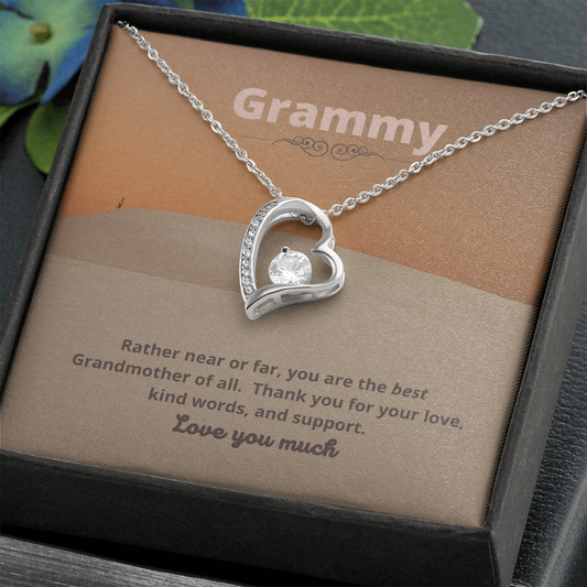 Grammy / Near or Far / Forever Love Necklace