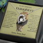 Amazing Daughter - Dad Old Lion Tan - Forever Love Necklace