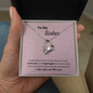 To My Sister / Apologize / Love you / Miss you / Forever Love Necklace