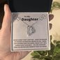 My Daughter - Stronger and Smarter - Forever Love Necklace