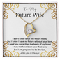 Future Wife - Beats of my Heart - Forever Love Necklace Gift