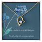 Mom to Be / New Mom / First Time Mom / Forever Love Necklace
