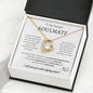 Soulmate - Infinity BW - Forever Love Necklace