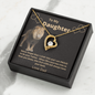 My Daughter - Proud Old Lion - Forever Love Necklace