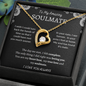 soul mate you are my heart beat. soul mate love