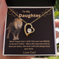 My Daughter - Proud Old Lion - Forever Love Necklace