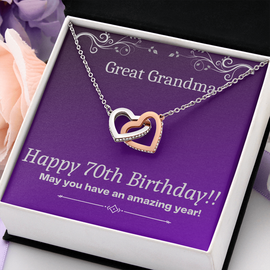 Great Grandma birthday, Great Grandma 70th birthday gift