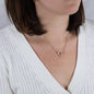 Mom to Be / New Mom / Interlocking Hearts Necklace