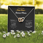 Bonus Mom not Step Mom / Interlocking Hearts Necklace