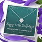 Happy 60th Birthday / 60th Birthday for her / Love Knot Necklace