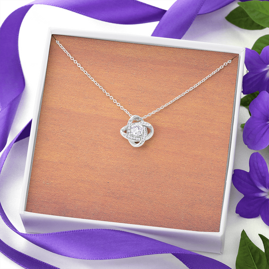 Love Knot Necklace without Text