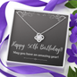 Happy 50th Birthday / 50th Birthday for Her / Love Knot Necklace
