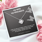 My Wife My Soulmate Gift / Love Gift for Wife and Mom / Love Knot Necklace
