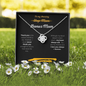 Bonus Mom not the Step Mom / Love Knot Necklace