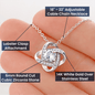 My Soulmate / Soulmate My Everything / Soulmate Gift / Love Knot Necklace Gift