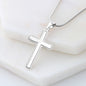 Steel necklace for her
