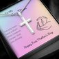 New Mom / First Mother's Day / Stainless Steel Cross Necklace