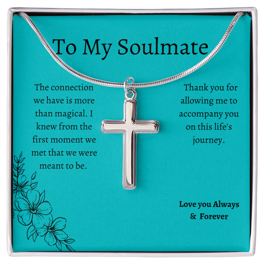 soulmate necklace gift, soulmate gift, necklace for soulmate