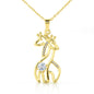 Mommy / New Mom / From Baby / Giraffe Necklace