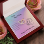 New Mom / First Mother's Day / Interlocking Hearts Necklace