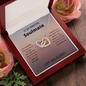 My Beautiful Soulmate / Soulmate birthday / Interlocking Hearts Necklace