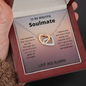 My Beautiful Soulmate / Soulmate birthday / Interlocking Hearts Necklace