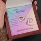 New Mom / First Mother's Day / Interlocking Hearts Necklace