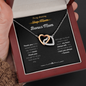 Bonus Mom not Step Mom / Interlocking Hearts Necklace