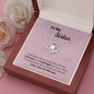 To My Sister / Apologize / Love you / Miss you / Love Knot Necklace