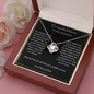 Graduate / Graduation Gift for her / Love Knot Necklace Gift