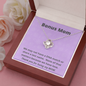 Bonus Mom / Like a Mom / Unbiological Mom / To Stepmom / Love Knot Necklace