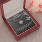 My Wife My Soulmate Gift / Love Gift for Wife and Mom / Love Knot Necklace