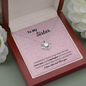 To My Sister / Apologize / Love you / Miss you / Love Knot Necklace
