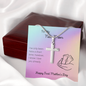 New Mom / First Mother's Day / Stainless Steel Cross Necklace
