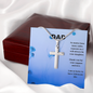 Dad / Lucky to Have you / Stainless Steel Cross Necklace