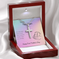 New Mom / First Mother's Day / Stainless Steel Cross Necklace