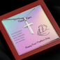 New Mom / First Mother's Day / Stainless Steel Cross Necklace